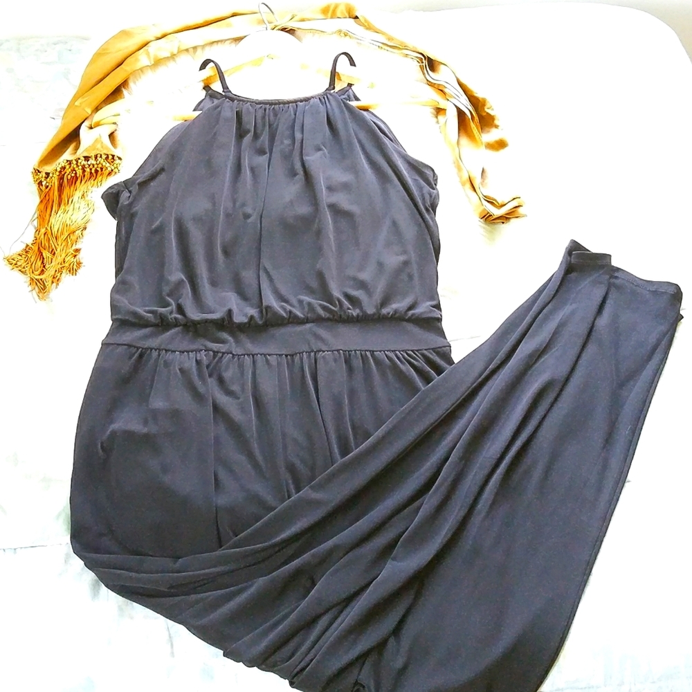 WHBM Draped Jumpsuit